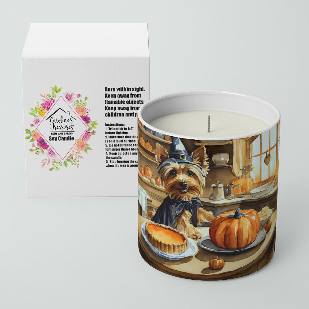 Silky Terrier Fall Kitchen Pumpkins Decorative Soy Candle  the-store.com.