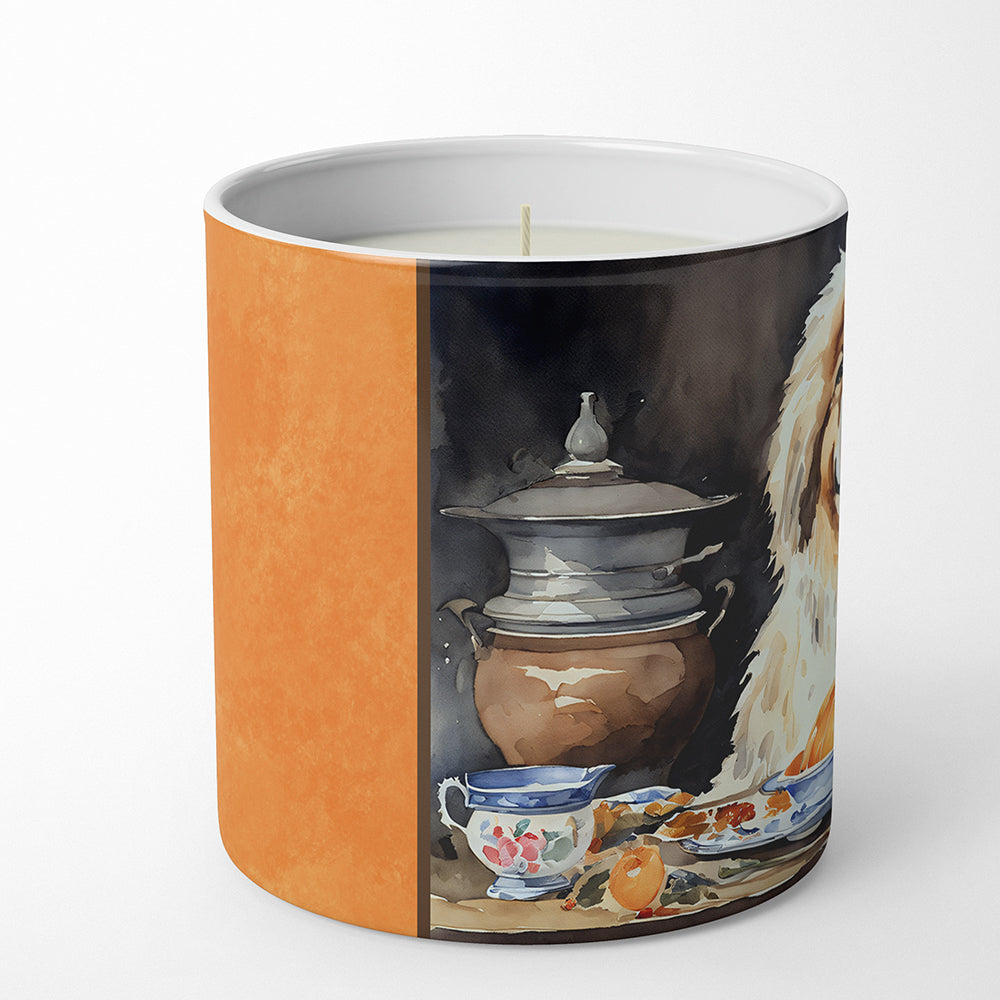 Tibetan Mastiff Fall Kitchen Pumpkins Decorative Soy Candle  the-store.com.