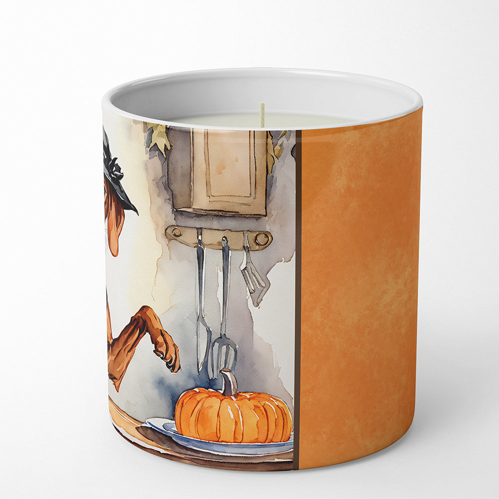 Vizsla Fall Kitchen Pumpkins Decorative Soy Candle  the-store.com.