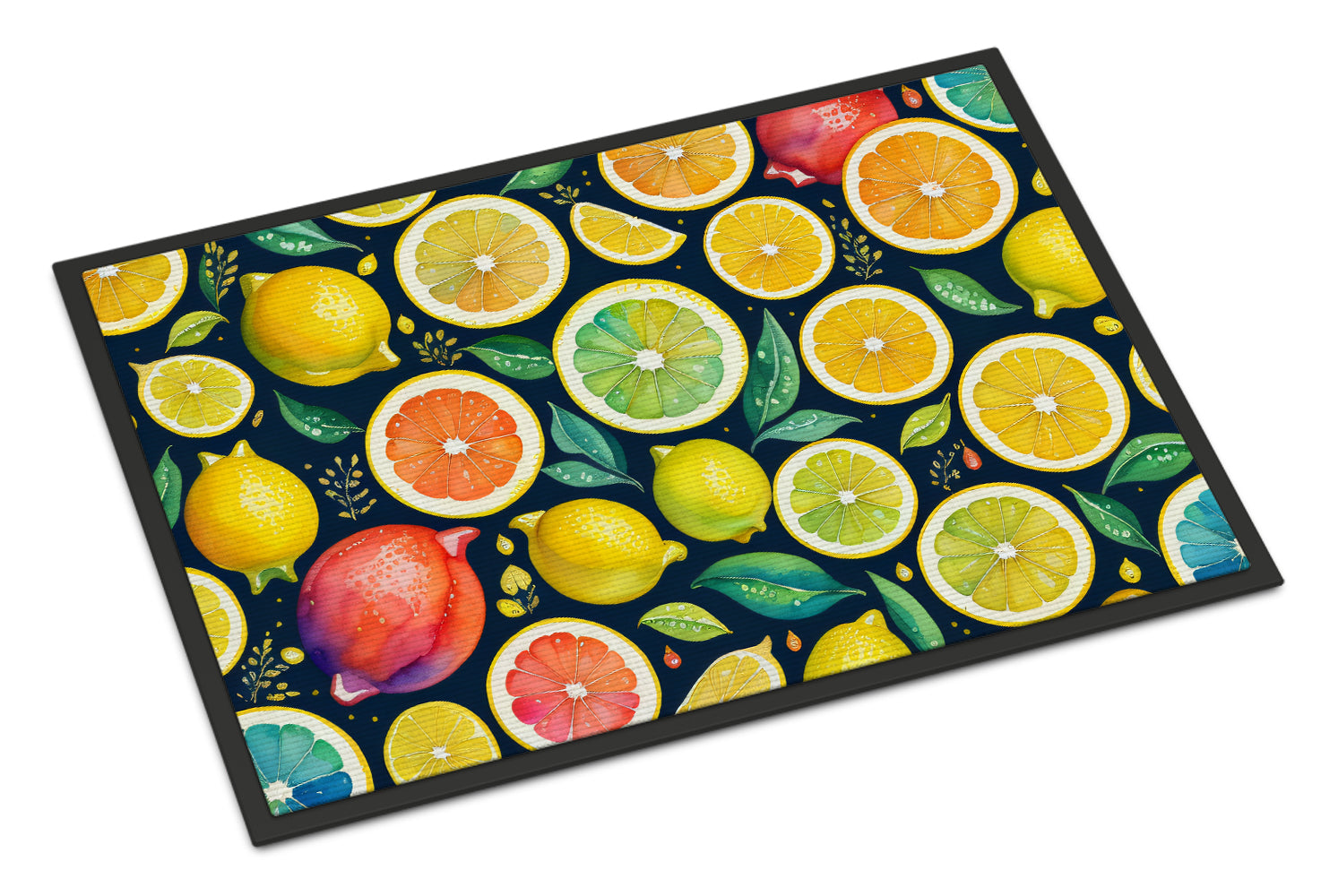 Buy this Colorful Lemons Indoor or Outdoor Mat 24x36