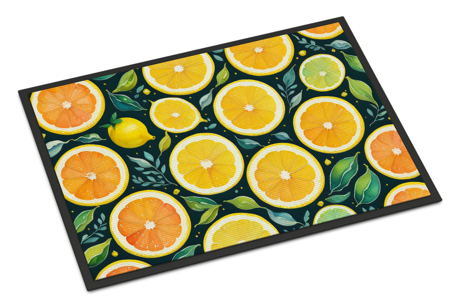 Buy this Colorful Lemons Indoor or Outdoor Mat 24x36