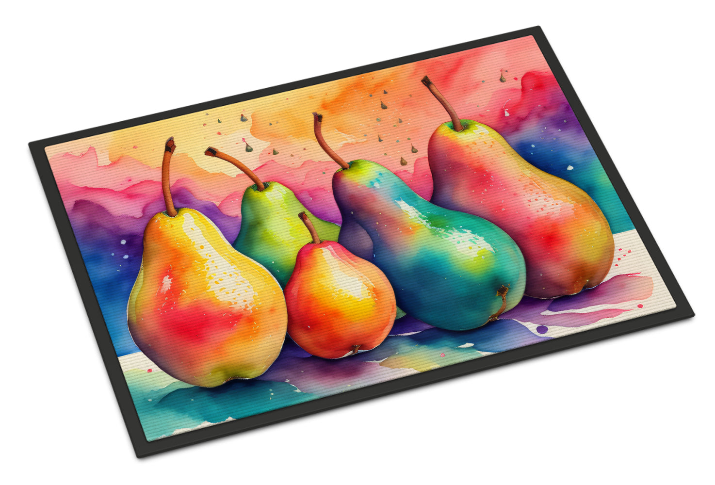 Buy this Colorful Pears Indoor or Outdoor Mat 24x36