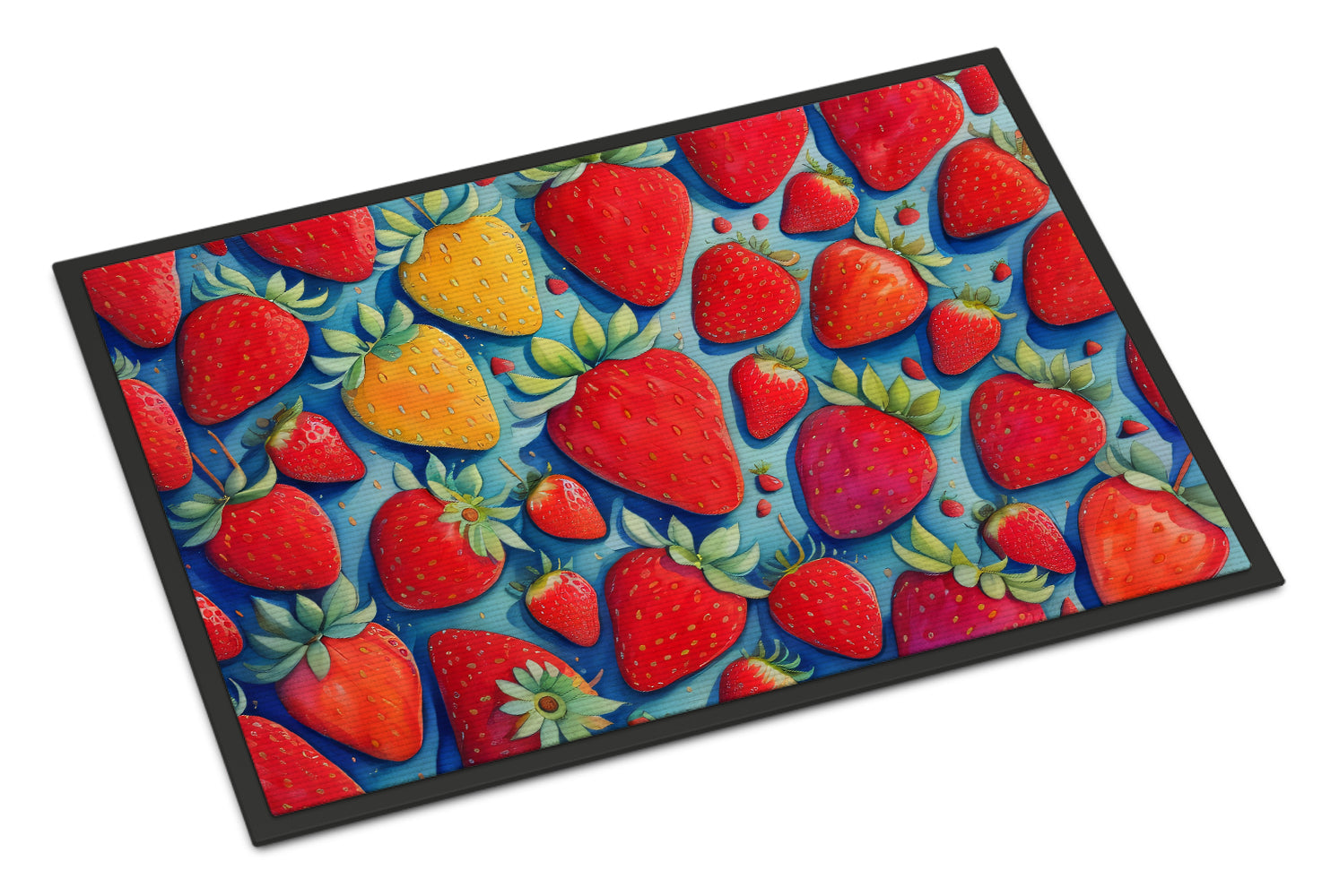 Buy this Colorful Strawberries Doormat 18x27