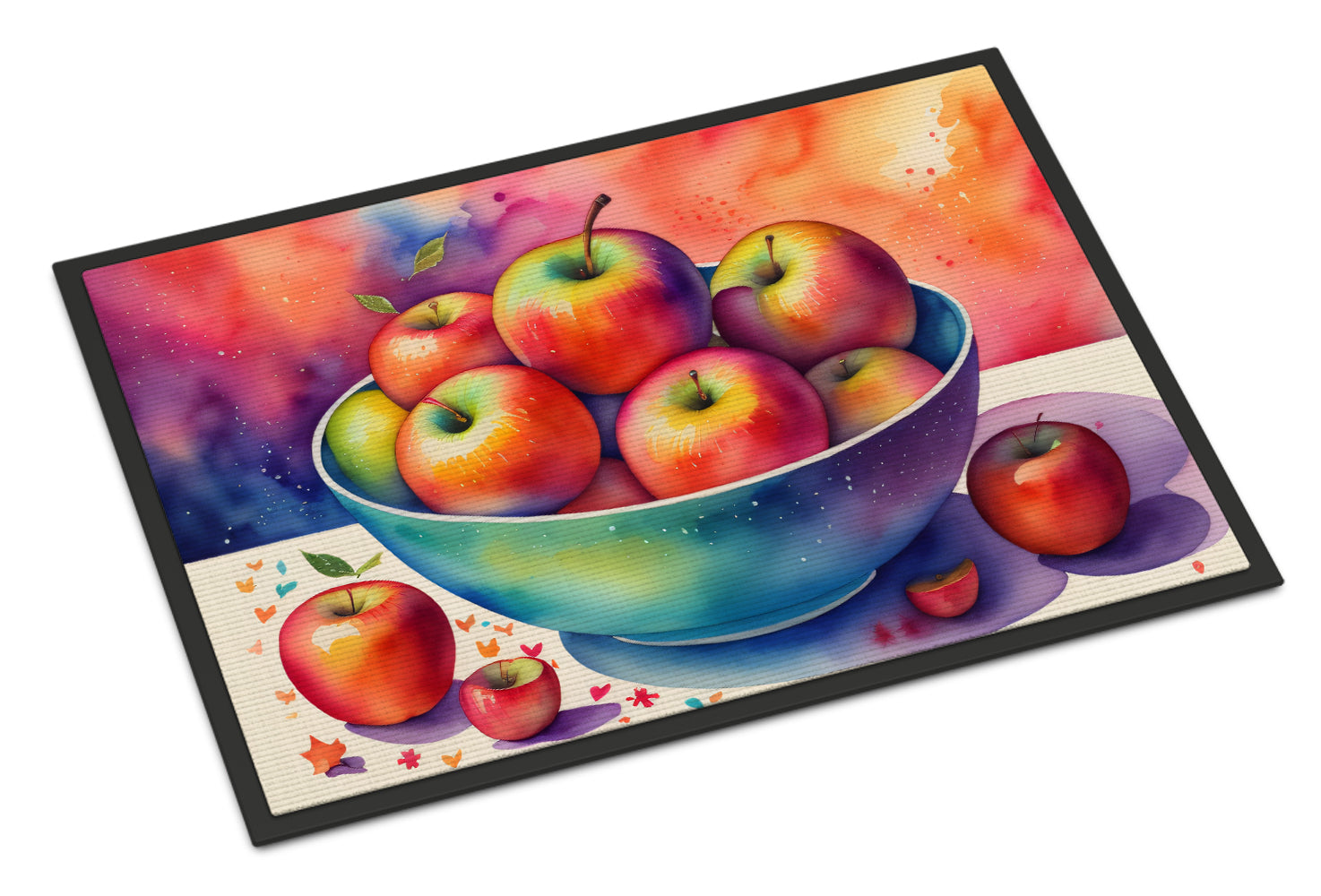 Buy this Colorful Apples Indoor or Outdoor Mat 24x36