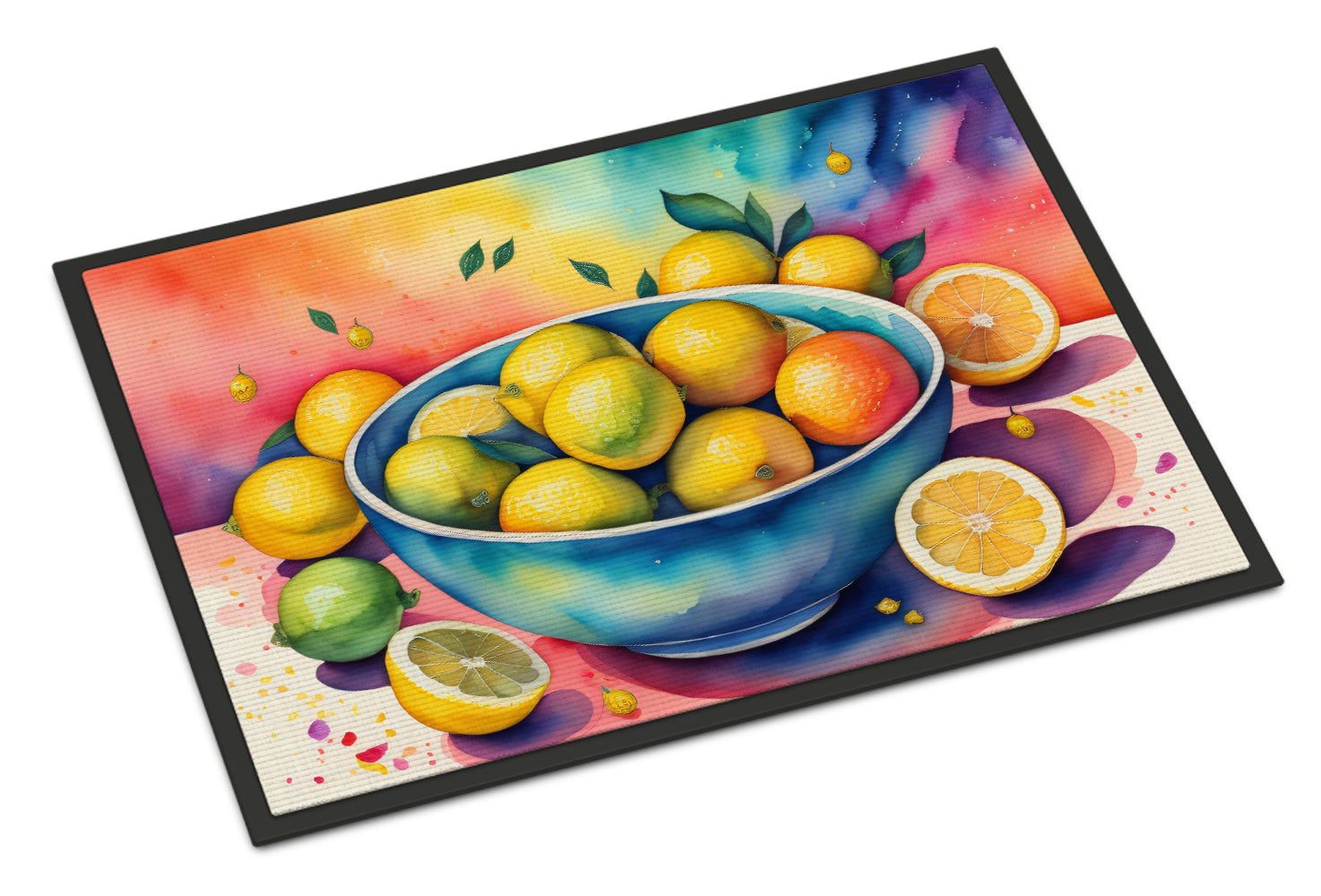 Buy this Colorful Lemons Indoor or Outdoor Mat 24x36