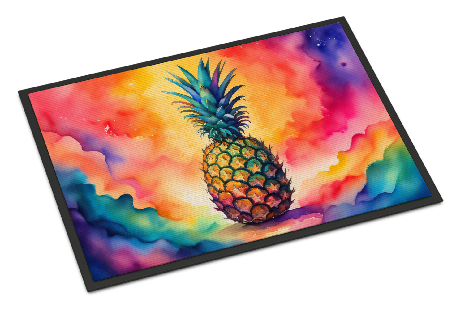 Buy this Colorful Pineapple Doormat 18x27