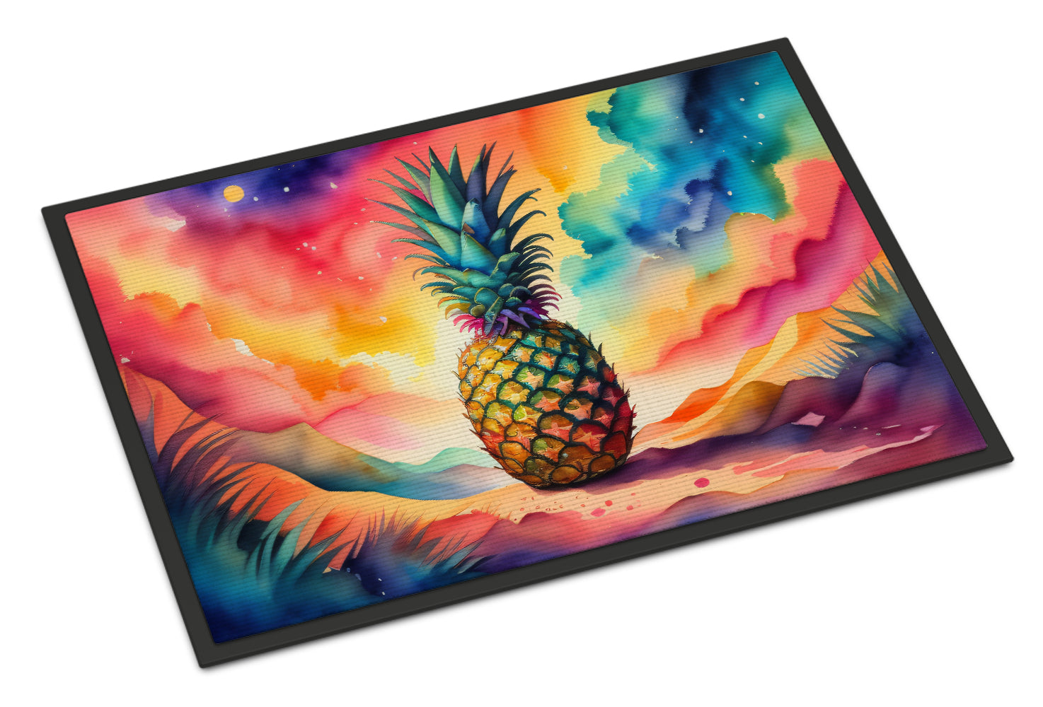 Buy this Colorful Pineapple Indoor or Outdoor Mat 24x36