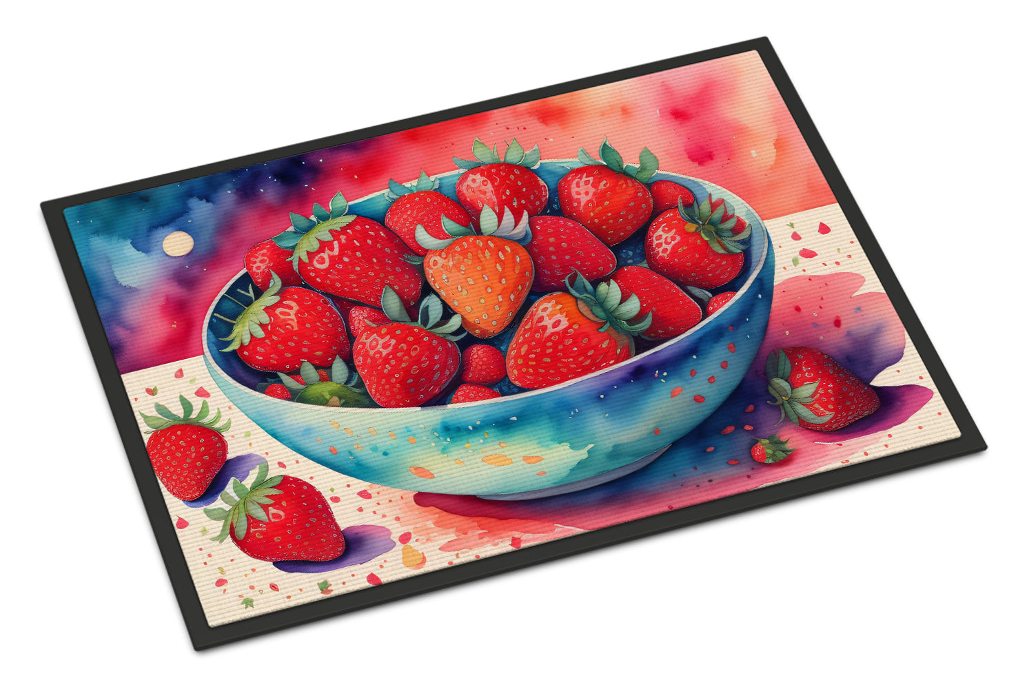 Buy this Colorful Strawberries Doormat 18x27