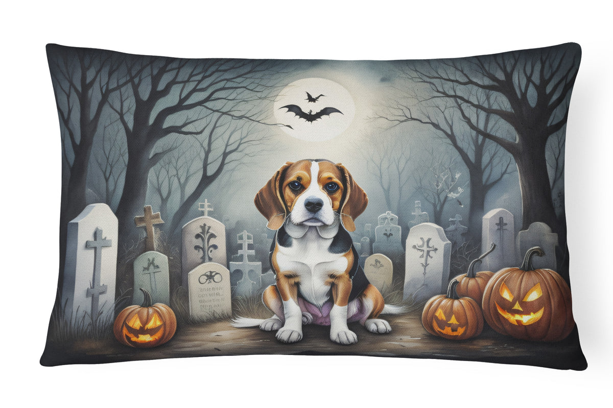 Buy this Beagle Spooky Halloween Fabric Decorative Pillow