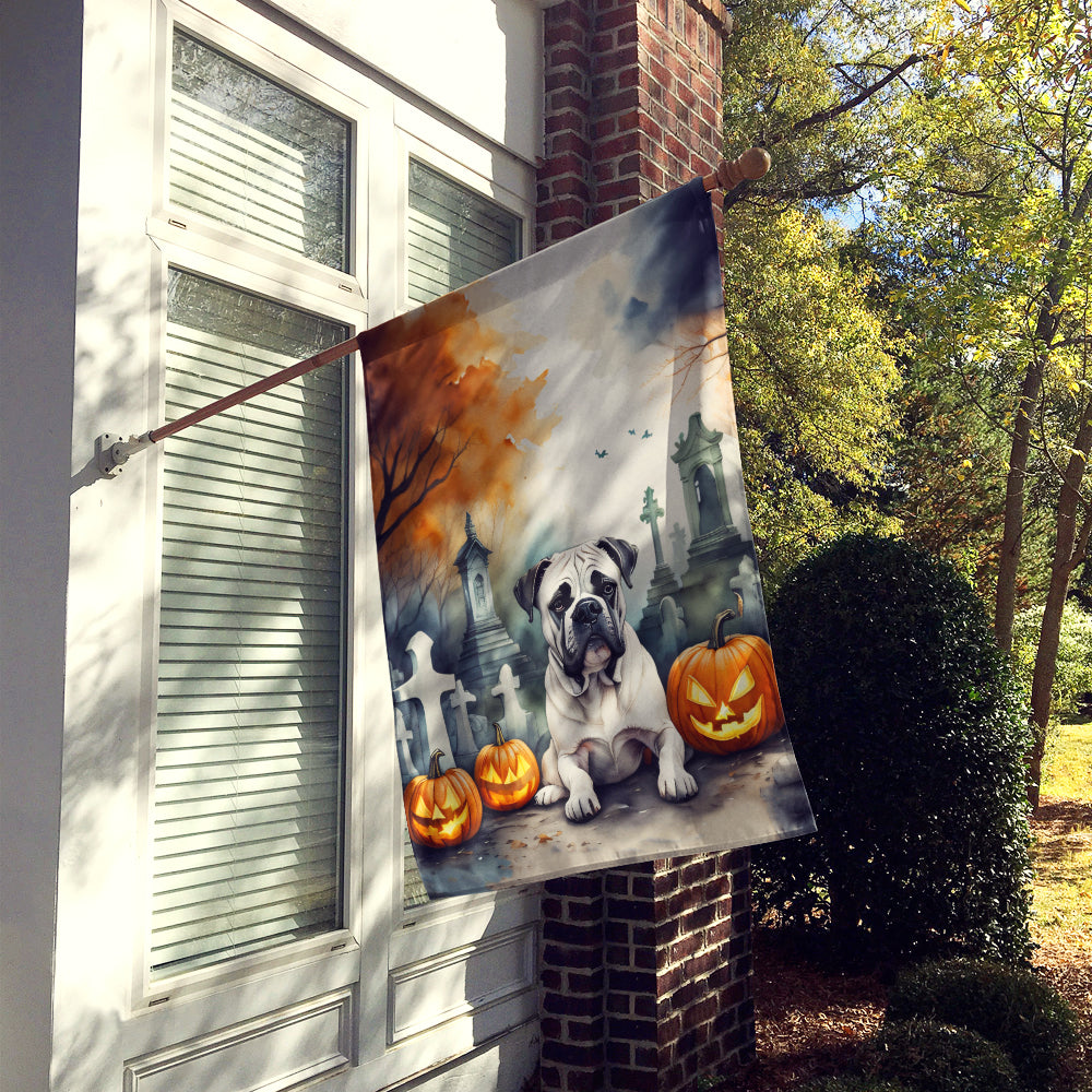 Boxer Spooky Halloween House Flag  the-store.com.