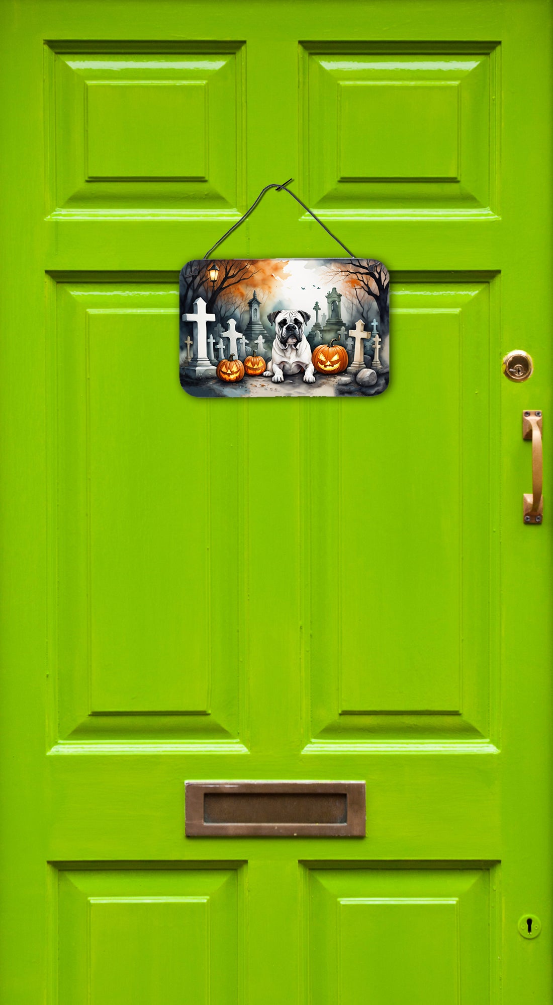 Boxer Spooky Halloween Wall or Door Hanging Prints  the-store.com.