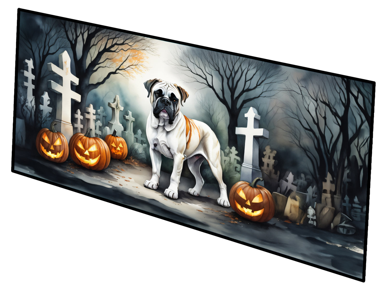 Buy this Boxer Spooky Halloween Runner Mat 28x58