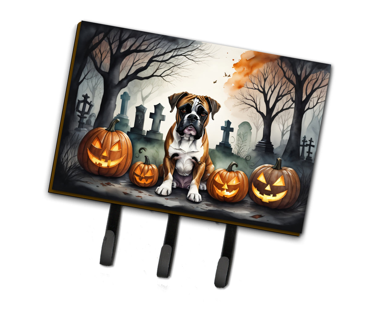 Buy this Boxer Spooky Halloween Leash or Key Holder