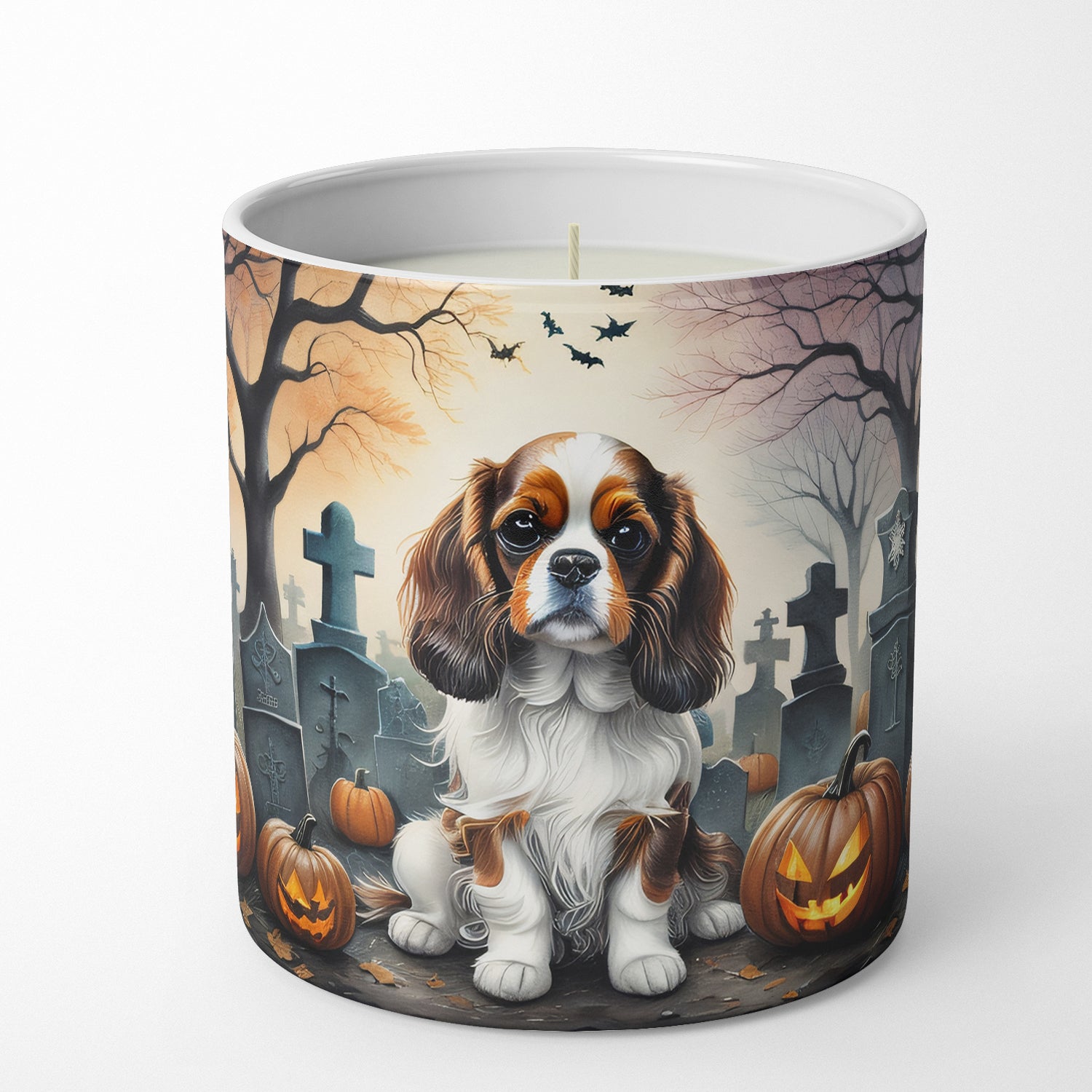 Buy this Cavalier Spaniel Spooky Halloween Decorative Soy Candle