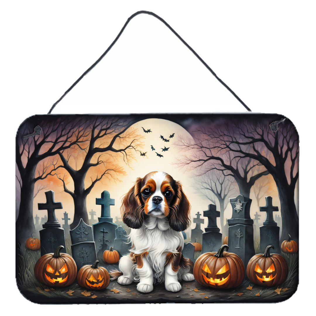 Buy this Cavalier Spaniel Spooky Halloween Wall or Door Hanging Prints