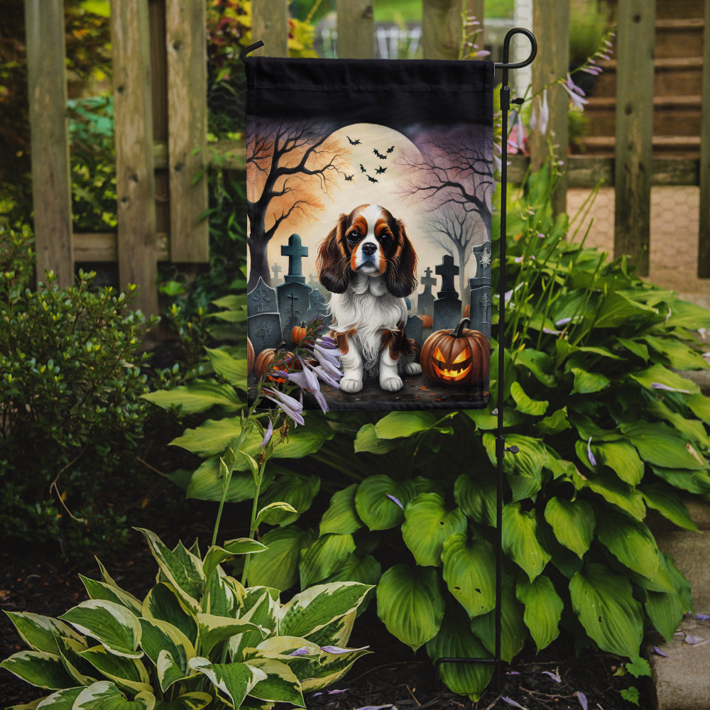 Buy this Cavalier Spaniel Spooky Halloween Garden Flag