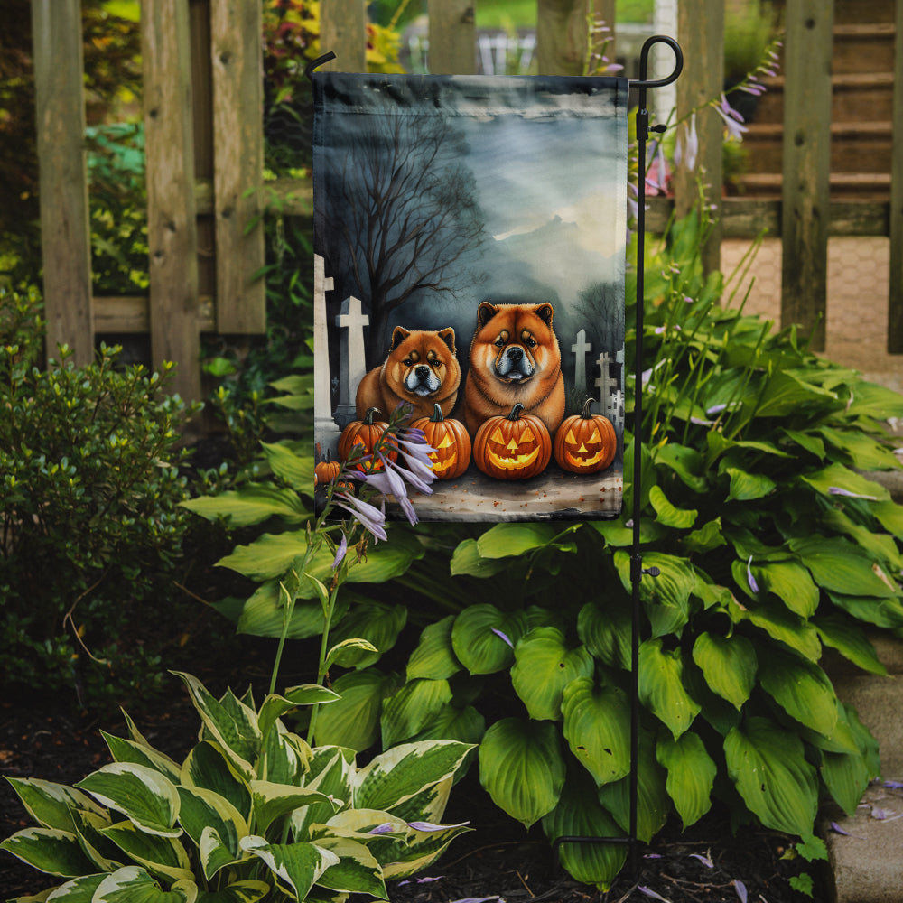 Buy this Chow Chow Spooky Halloween Garden Flag