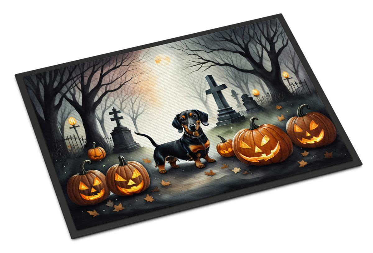 Buy this Dachshund Spooky Halloween Indoor or Outdoor Mat 24x36