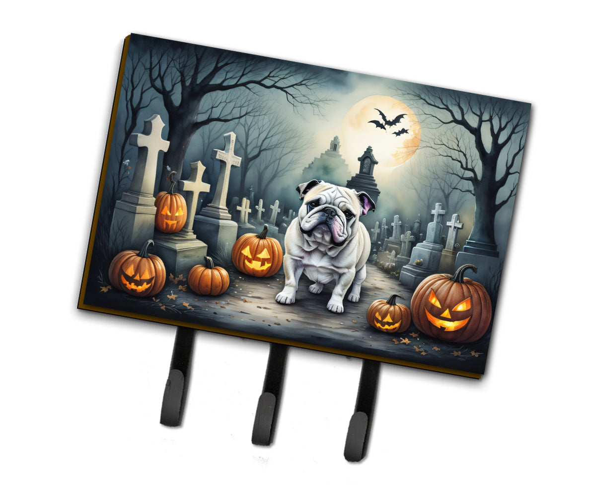 Buy this English Bulldog Spooky Halloween Leash or Key Holder