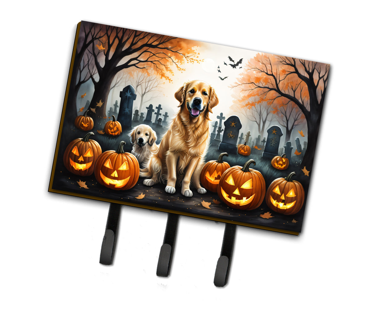 Buy this Golden Retriever Spooky Halloween Leash or Key Holder