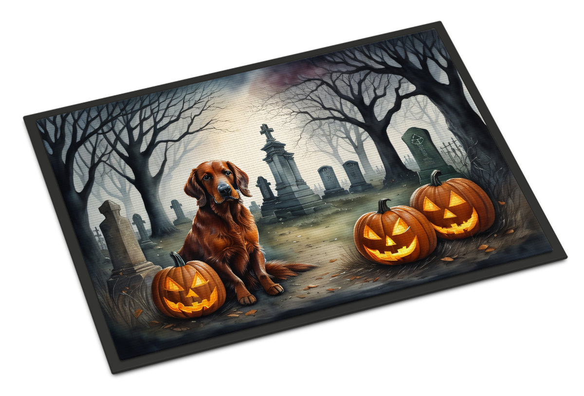 Buy this Irish Setter Spooky Halloween Doormat 18x27