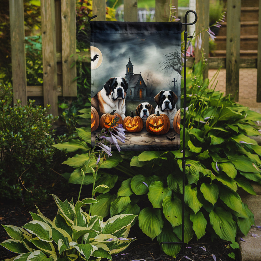 Buy this Saint Bernard Spooky Halloween Garden Flag