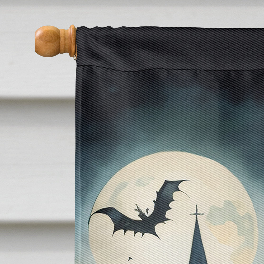 Westie Spooky Halloween House Flag  the-store.com.