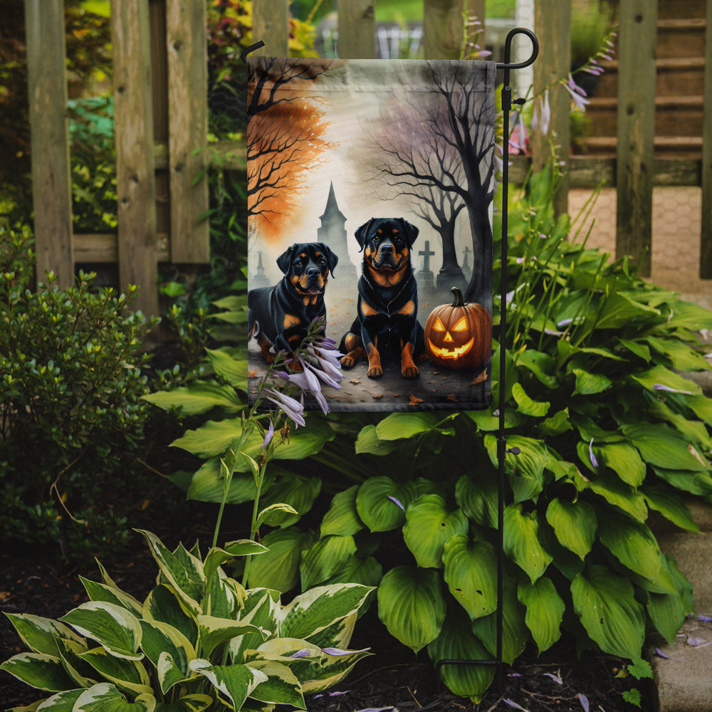 Buy this Rottweiler Spooky Halloween Garden Flag