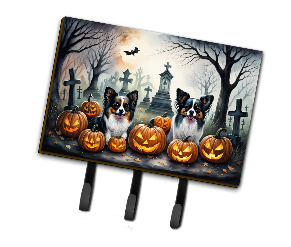 Buy this Papillon Spooky Halloween Leash or Key Holder