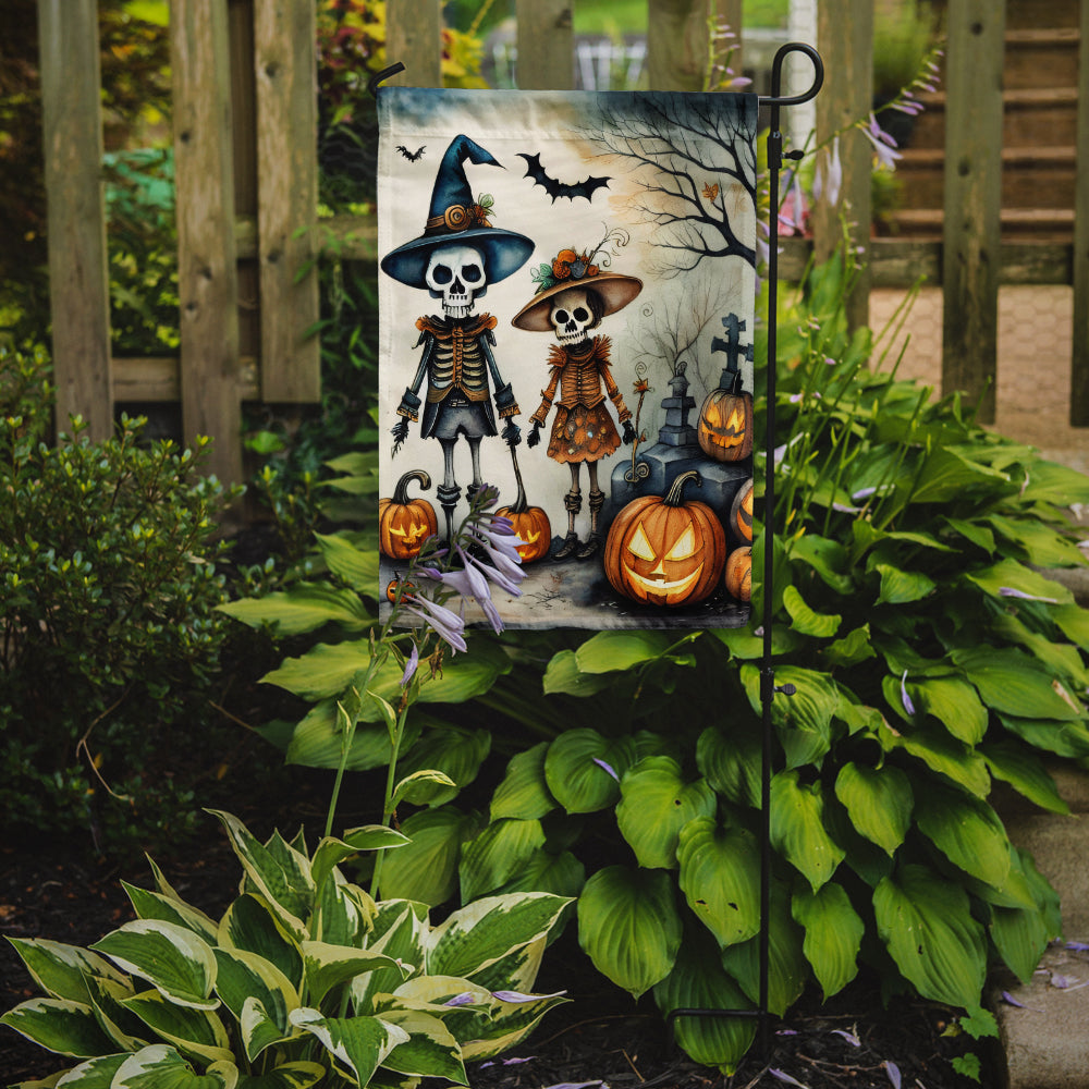 Buy this Calacas Skeletons Spooky Halloween Garden Flag