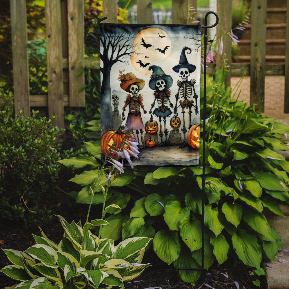 Buy this Calacas Skeletons Spooky Halloween Garden Flag