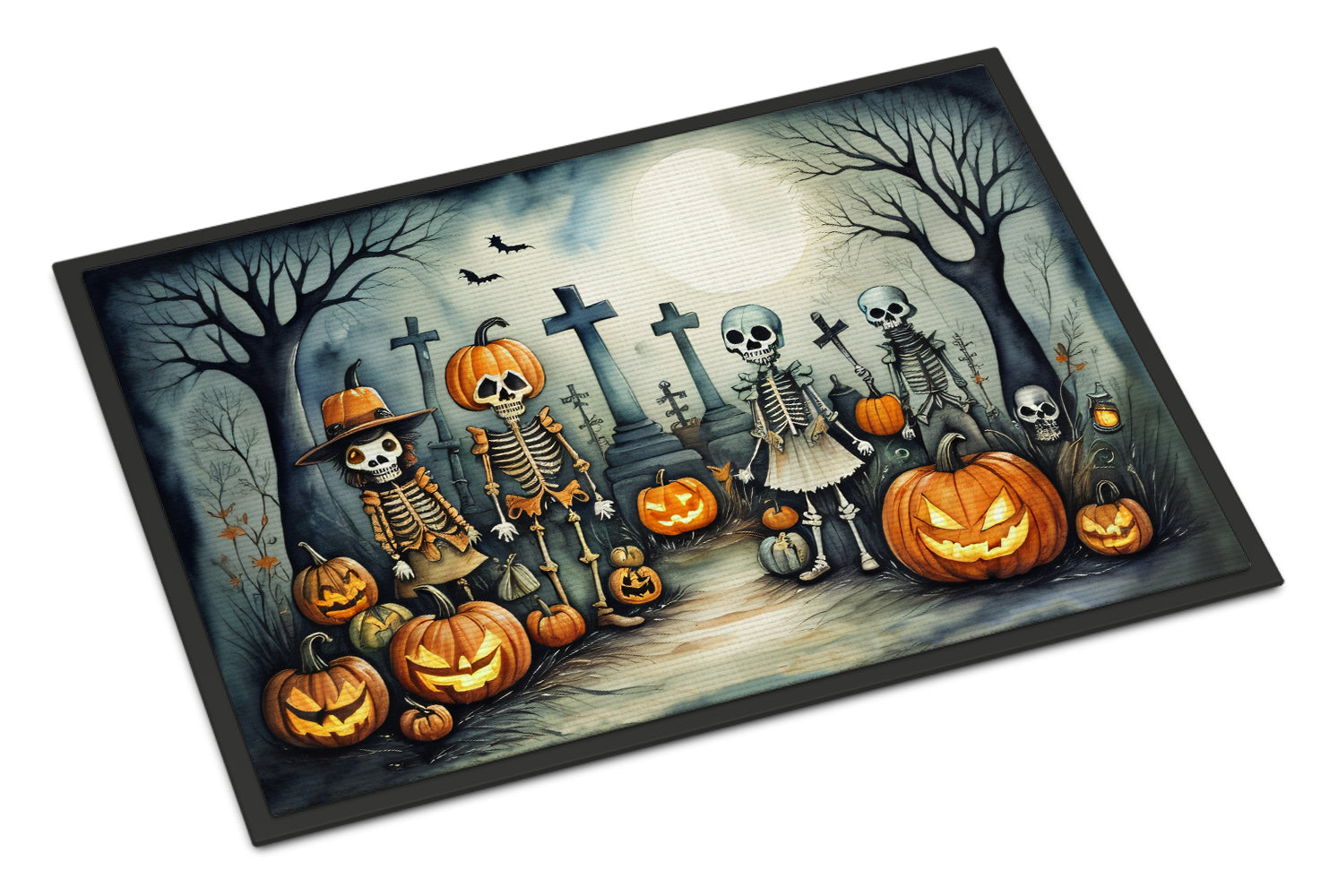 Buy this Calacas Skeletons Spooky Halloween Doormat 18x27