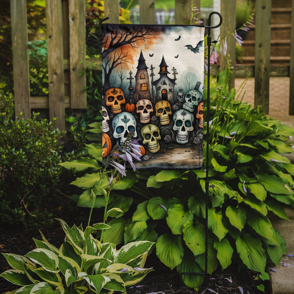 Buy this Calaveras Sugar Skulls Spooky Halloween Garden Flag