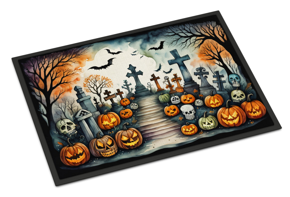 Buy this Day of the Dead Spooky Halloween Doormat 18x27