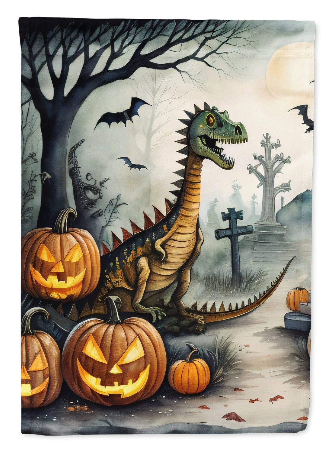 Buy this Dinosaurs Spooky Halloween House Flag