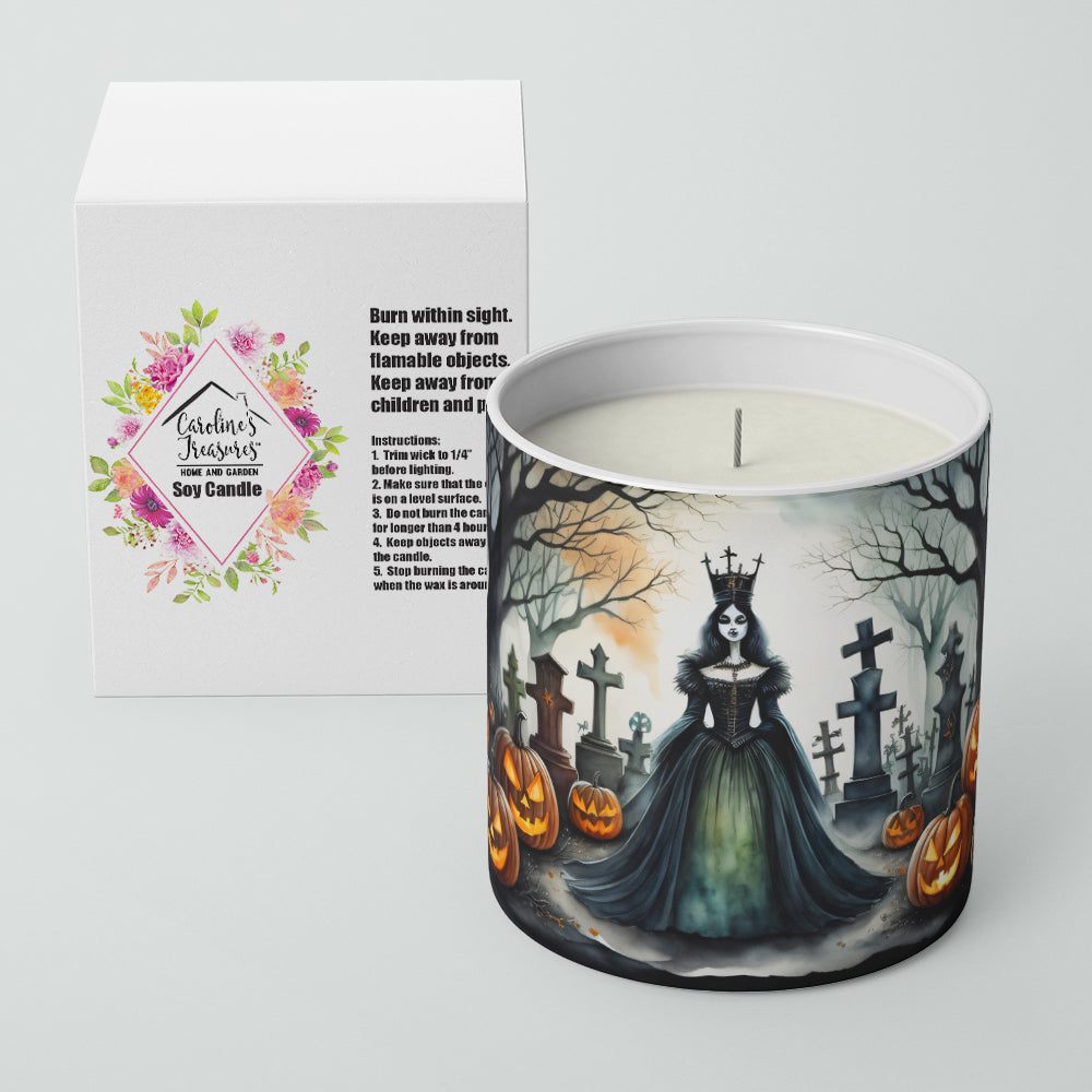 Evil Queen Spooky Halloween Decorative Soy Candle  the-store.com.