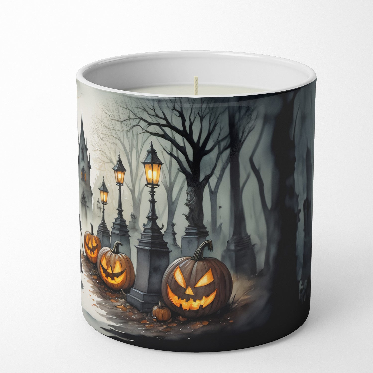 Vampires Spooky Halloween Decorative Soy Candle  the-store.com.