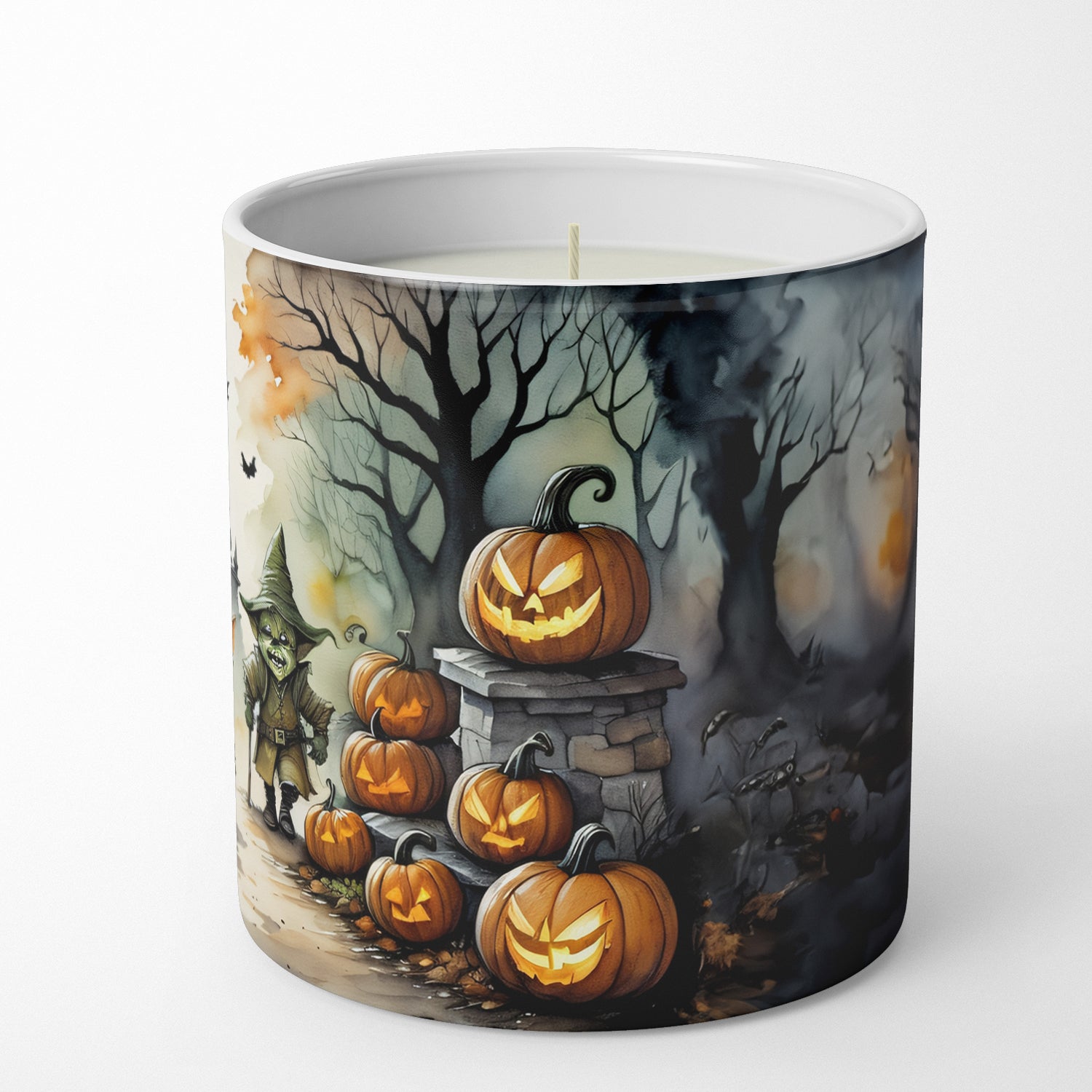 Goblins Spooky Halloween Decorative Soy Candle  the-store.com.