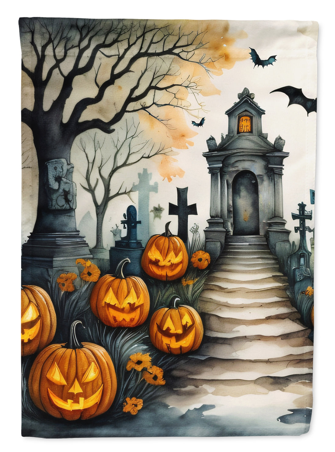 Buy this Marigold Spooky Halloween House Flag