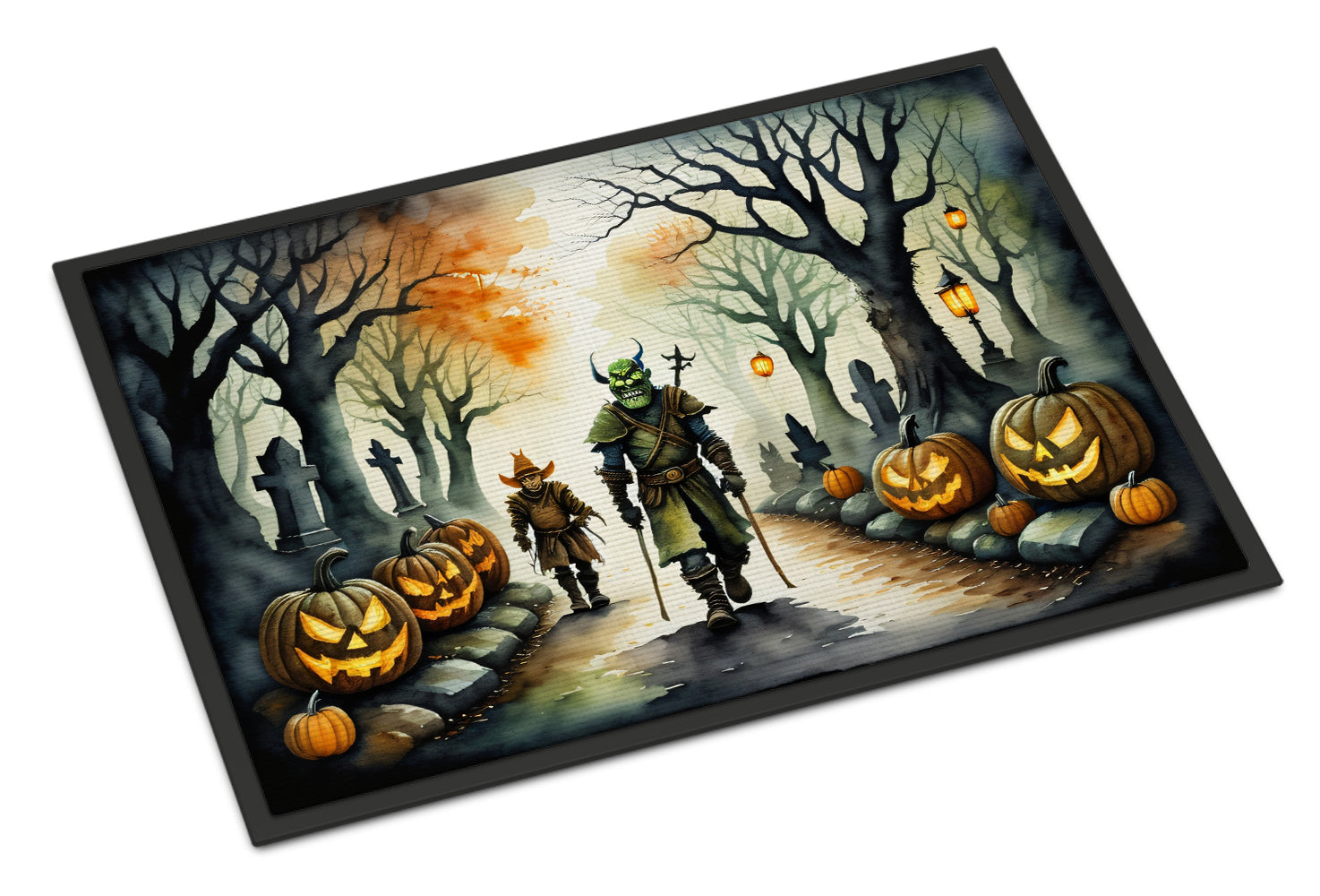 Buy this Orcs Spooky Halloween Doormat 18x27