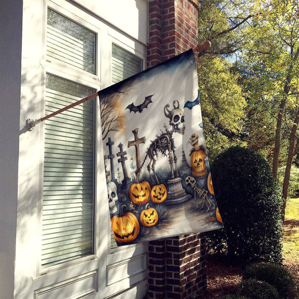 Buy this Pet Cemetery Spooky Halloween House Flag