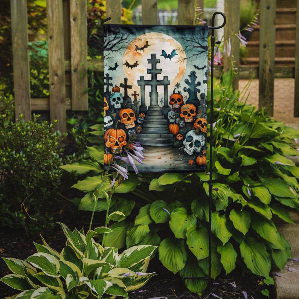 Buy this Calaveras Sugar Skulls Spooky Halloween Garden Flag