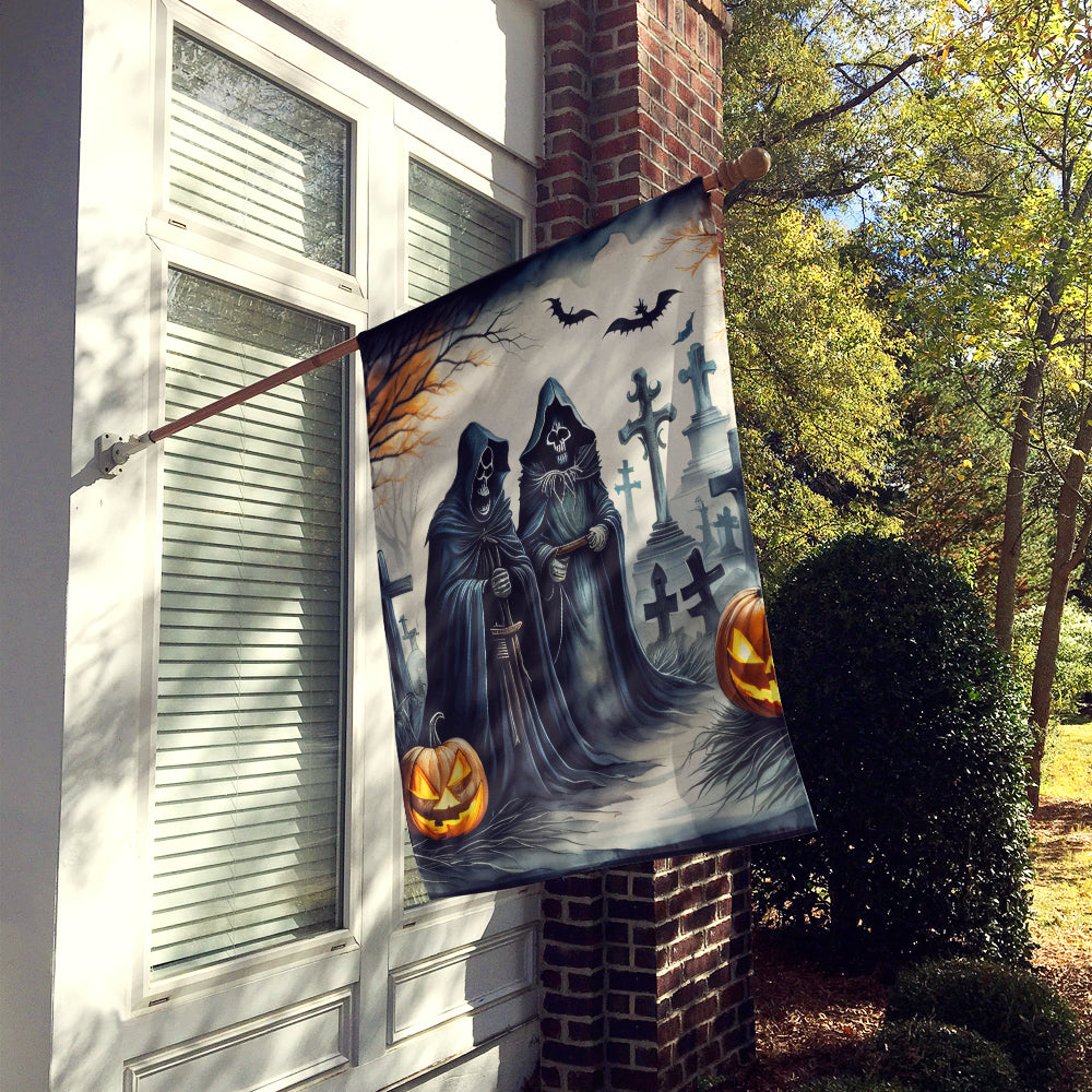 Buy this The Grim Reaper Spooky Halloween House Flag