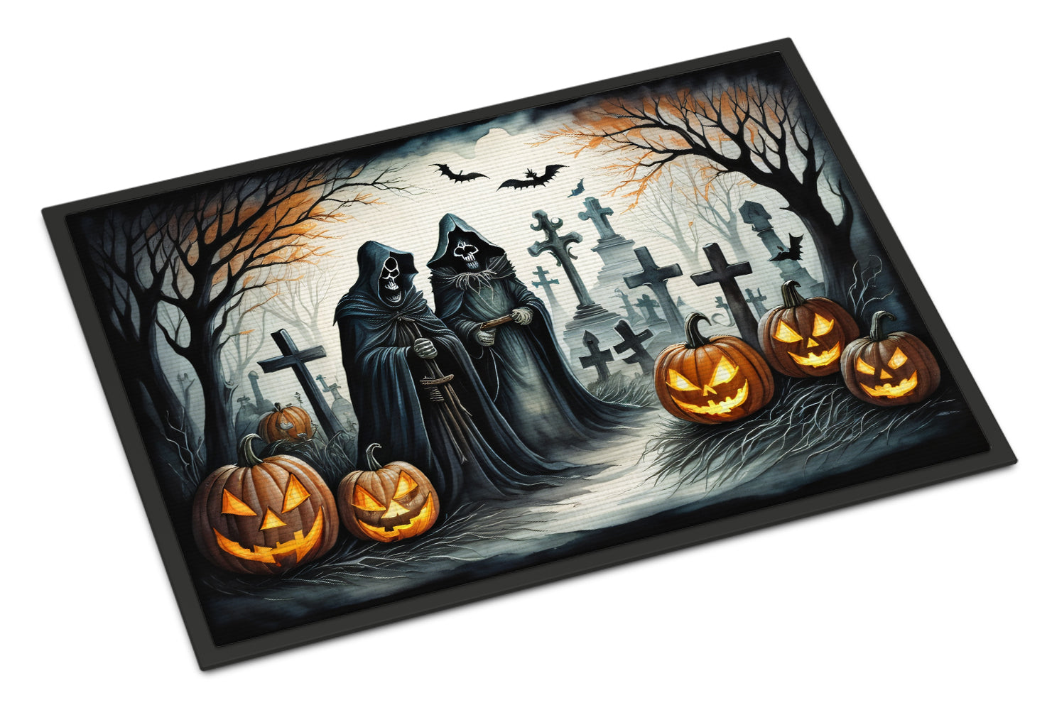 Buy this The Grim Reaper Spooky Halloween Doormat 18x27