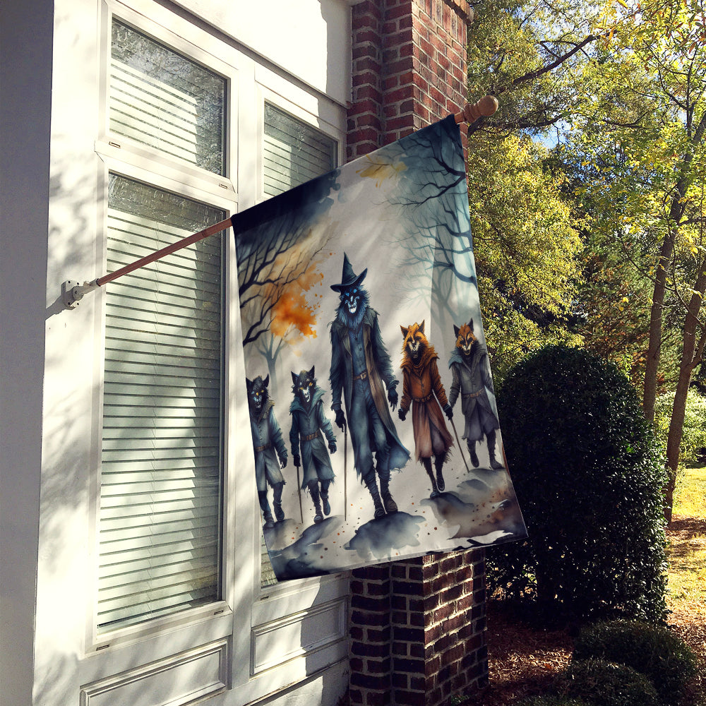 Buy this Werewolves Spooky Halloween House Flag