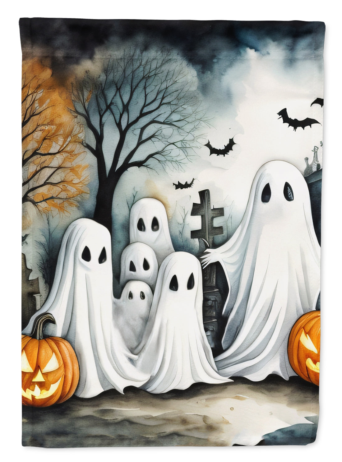 Buy this Ghosts Spooky Halloween House Flag