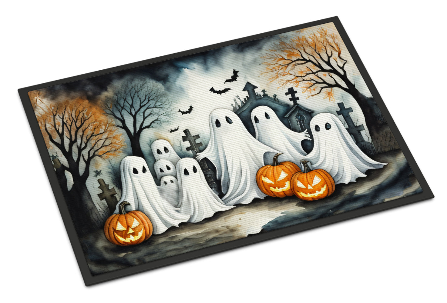 Buy this Ghosts Spooky Halloween Indoor or Outdoor Mat 24x36