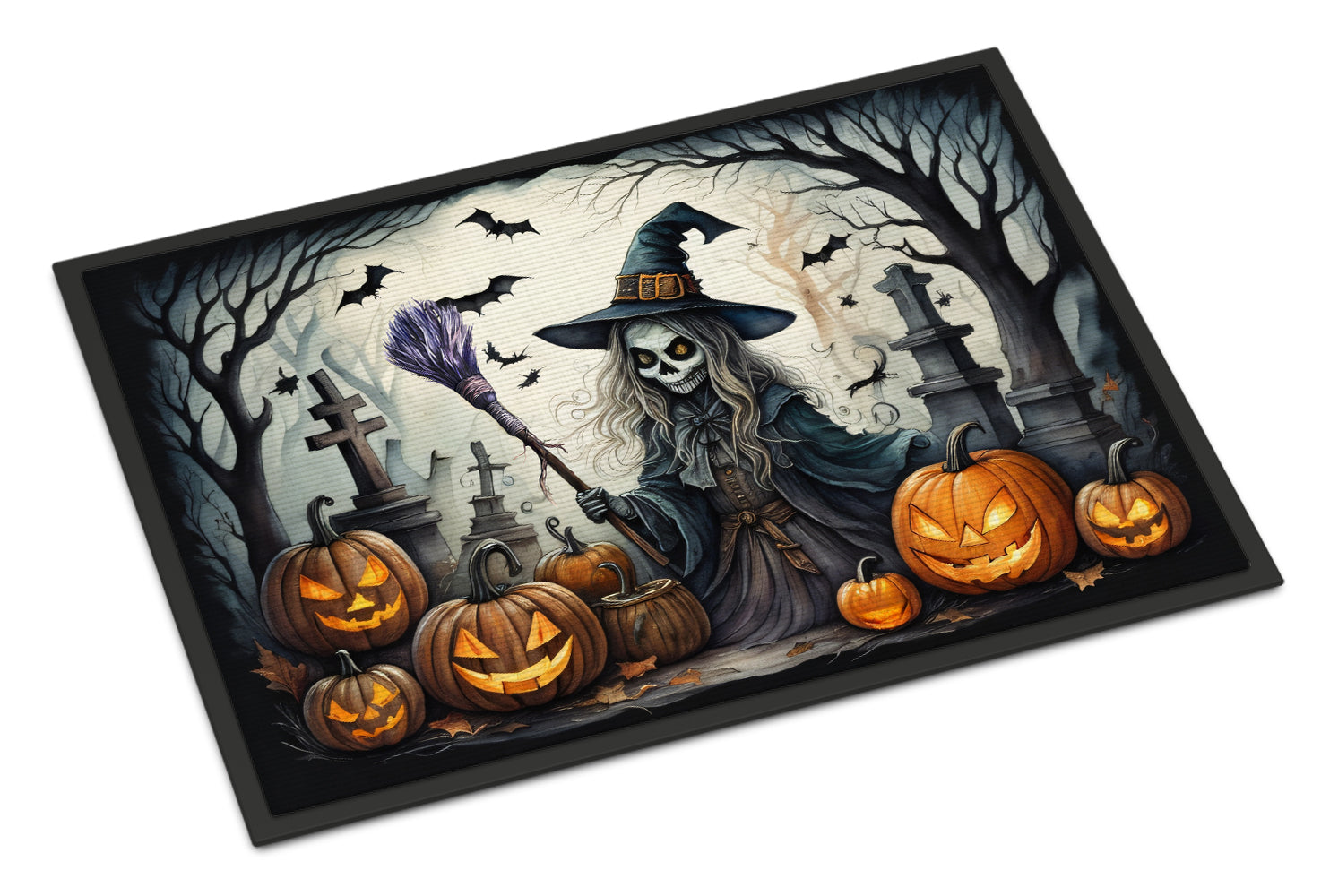 Buy this Witch Spooky Halloween Indoor or Outdoor Mat 24x36