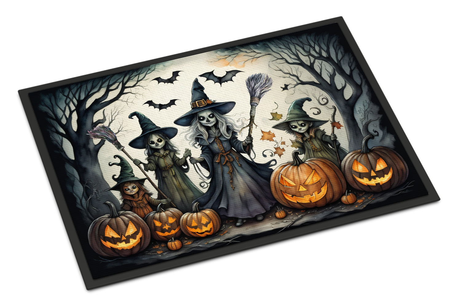 Buy this Witches Spooky Halloween Indoor or Outdoor Mat 24x36