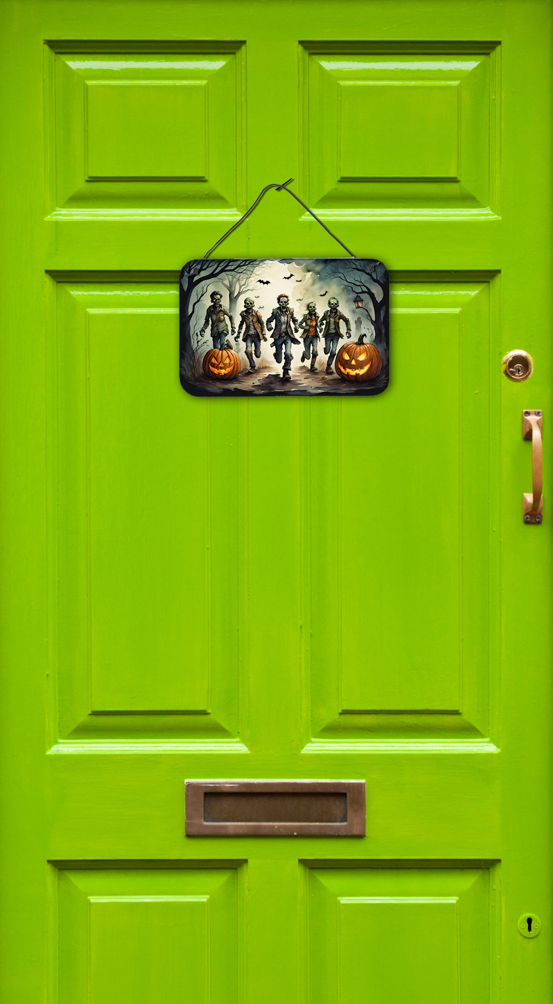 Buy this Zombies Spooky Halloween Wall or Door Hanging Prints
